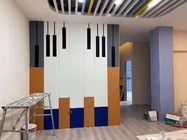 pannelli di parete acustici d'inumidimento della decorazione del suono ecologico spesso dell'ANIMALE DOMESTICO di 3D 9mm