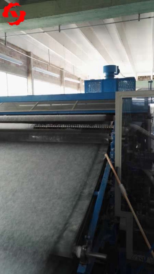 Alta linea di produzione del Nonwoven di Stndard 3m per la fabbricazione del tessuto del filtro dal geotessuto