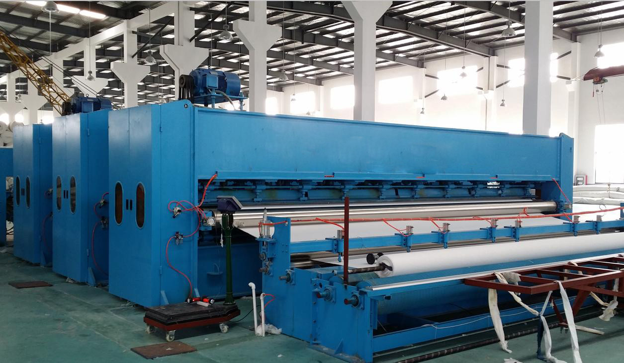 Di anni HongYi-2 della garanzia 80-500kg/h di capacità linea di produzione di perforazione dell'ago della macchina di fabbricazione del tessuto non