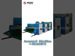 Una macchina da Jacquard in azione