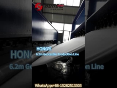 Qual è il processo di produzione della linea di geotessile?