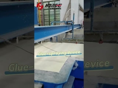 Come funziona il dispositivo di spruzzatura della colla sulla linea di produzione di watta adesiva a spruzzo?