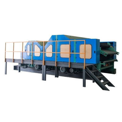 Carda non tessuta 400kg/H della lana industriale per doppio Doffer ritenuto lana