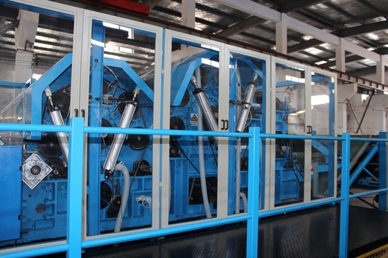 Carda bassa del Nonwoven del consumo 2m con il singoli cilindro e doppio Doffer
