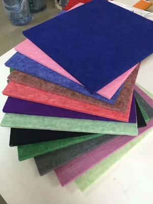pannello acustico del suono della fibra di poliestere 4.2kg/pannelli insonorizzati per le pareti
