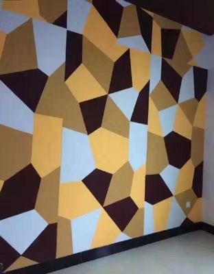 Di parete dei pannelli cartone di fibra insonorizzato interno acustico fonoassorbente del poliestere duro