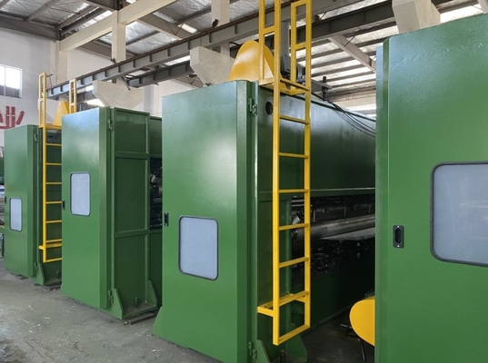 3Linea di produzione di tessuti non tessuti perforati con ago di larghezza di 0,2 m per asciugamani per tappeti geotessili