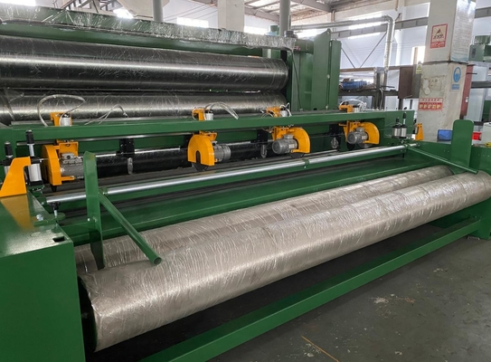 3Linea di produzione di tessuti non tessuti perforati con ago di larghezza di 0,2 m per asciugamani per tappeti geotessili