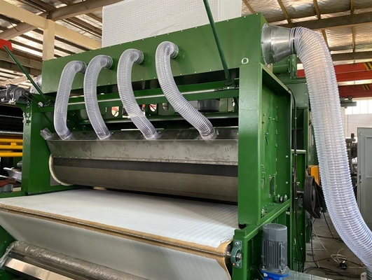 800 kg/h Macchina per la fabbricazione di tessuti non tessuti ad alta capacità Macchina per la fabbricazione di feltri scadenti