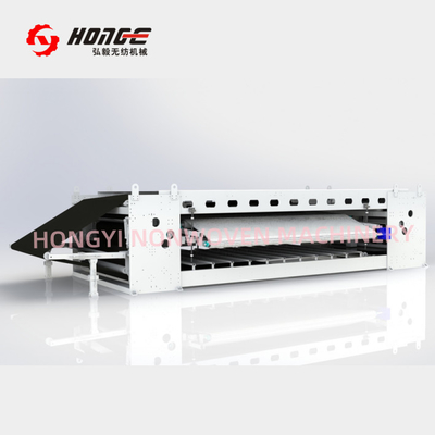 Clamp On Cross Lapper Machine per la linea di produzione tessile