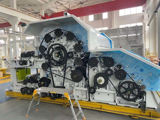 Il poliestere 800kg/H tappezza la carda non tessuta