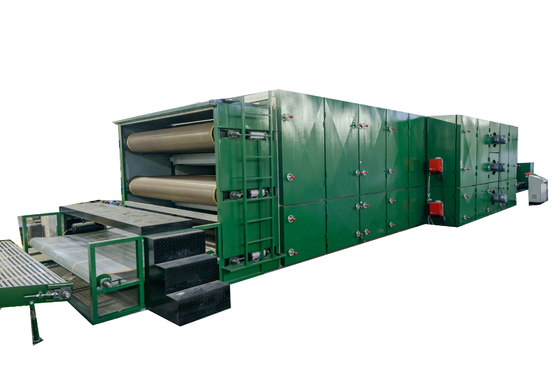 Poliestere 350kg una linea di produzione dell'ovatta di ora con la funzione di memoria