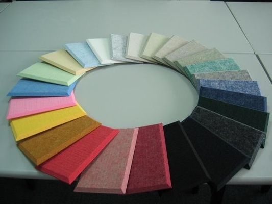 Pannelli acustici Frameless di Tackable della Camera della decorazione della stanza multicolore del teatro