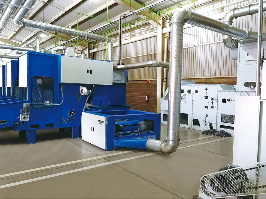 Linea di produzione di geotessili in PP per cucire aghi per perforare macchine non tessute completamente automatiche