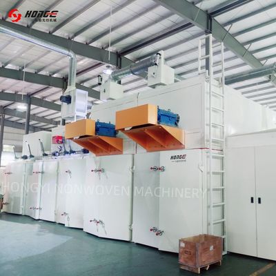 ISO9001 Macchina per forno di legame termico non tessuto per prodotti di bagnato morbido